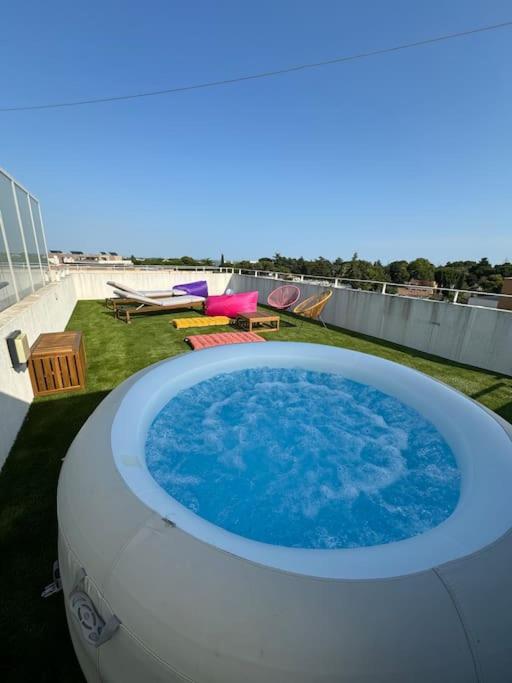 Luxueux 5 Pc, Jacuzzi, Rooftop, Terrasse, Clim Монпелие Екстериор снимка